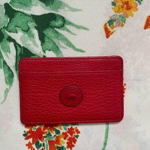 Dooney and Bourke business card holder